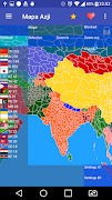 Mapa Azji ภาพหน้าจอ 3