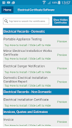 Electrical Cert Software screenshot 1