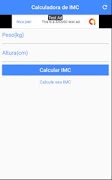 برنامه‌نما Calculo do IMC عکس از صفحه