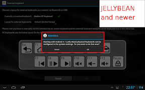 برنامه‌نما External Keyboard عکس از صفحه