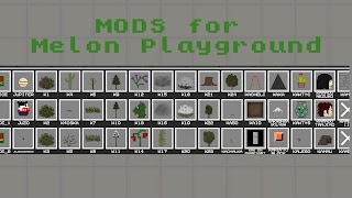 برنامه‌نما Melon Playground Mods عکس از صفحه