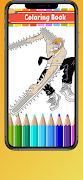 برنامهنما Chainsaw Man Coloring Pages 2 عکس از صفحه