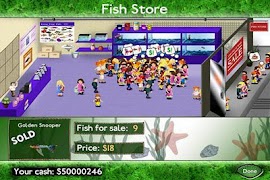 برنامه‌نما Fish Tycoon عکس از صفحه