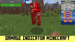 Damage Indicator for Minecraft-poster