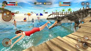 Crocodile Simulator Attack 3d screenshot 6