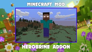 Herobrine Mod for Minecraft PE Screenshot 2