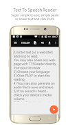 TTSReader Pro - Text To Speech ภาพหน้าจอ 1
