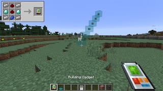 پوستر Building Gadgets Mod Minecraft