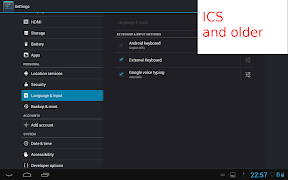 برنامه‌نما External Keyboard عکس از صفحه