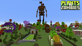 Plants and Zombies Minecraft 截图 1