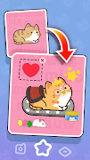 Push Push Cat - Trò chơi trượt ảnh chụp màn hình 4