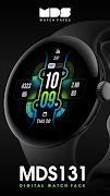 MDS131 Digital Watch Face ảnh chụp màn hình 1