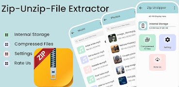 ZIP File Reader RAR File Read পোস্টার