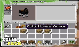 GUI Pack Mod to Minecraft PE โปสเตอร์