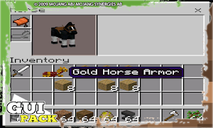 GUI Pack Mod to Minecraft PE poster