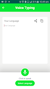 Voice Typing and Translator Plakat