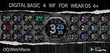 Digital Basic 4 Wear OS 5+ Ekran Görüntüsü 7