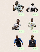 Pogba Stickers captura de pantalla 2