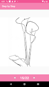 Learn To Draw Flowers screenshot 5