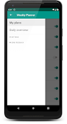 برنامه‌نما Weekly Planner عکس از صفحه