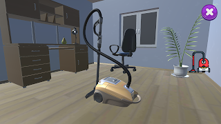 Simulator Pembersih Vakum 2 penulis hantaran