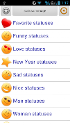 Statuses for all occasions الملصق