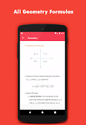 All Geometry Formulas اسکرین شاٹ 1