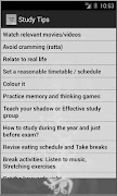 برنامه‌نما Study Tips عکس از صفحه