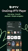 Onedrop IPTV Player 截圖 1