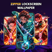 Zipper Lock Screen & Wallpaper پوسٹر