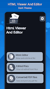HTML Viewer: HTML Editor ภาพหน้าจอ 1