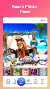 Beach Photo Frame স্ক্রিনশট 2
