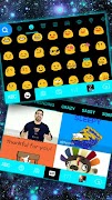 Galaxy 3D Keyboard Theme screenshot 3