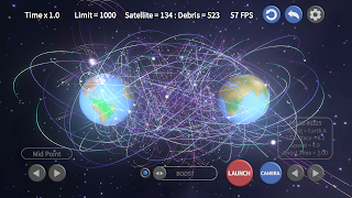 برنامه‌نما Space Debris Clicker عکس از صفحه