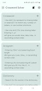 Crossword Solver Ekran Görüntüsü 1