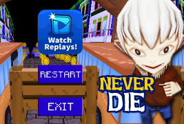 Vampire Craft Ghost Run 3D imagem de tela 1