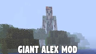 Giant Alex Mod Minecraft PE screenshot 5