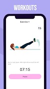Abs Workout تصوير الشاشة 4