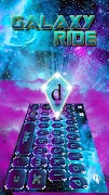 Galaxyride 主題鍵盤 截圖 1