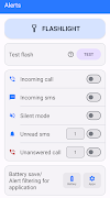 Flash Alerts - Anruf-Blitz Screenshot 1