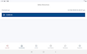 TimeClock Plus Kiosk 스크린샷 3