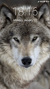 Wolf Pattern Lock Screen تصوير الشاشة 3