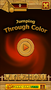 Jumping Through Color Poster