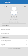 برنامه‌نما TRANSFLO Mobile+ عکس از صفحه