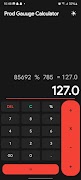 Prod Gauge Calculator capture d'écran 4