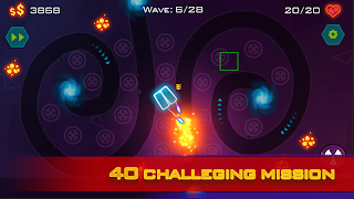 2 Schermata Tower Defense: Geometry War