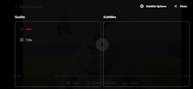 برنامه‌نما ZoZo Player - URL Video Player عکس از صفحه
