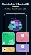 Android version update info постер