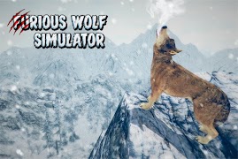 wütender Wolf Simulator 🐺 Plakat