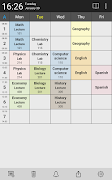 Timetable - planner for school Poster